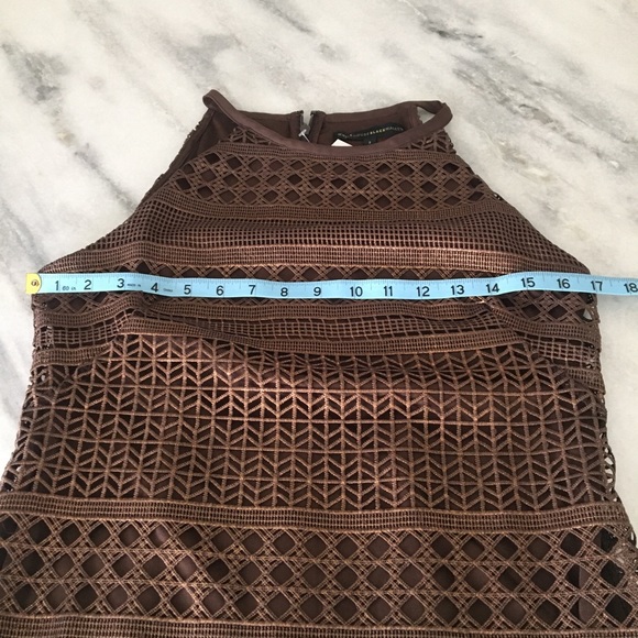 WHBM NWT Size 2 Copper Dress-Ret $180 Beautiful!!! - Picture 12 of 16